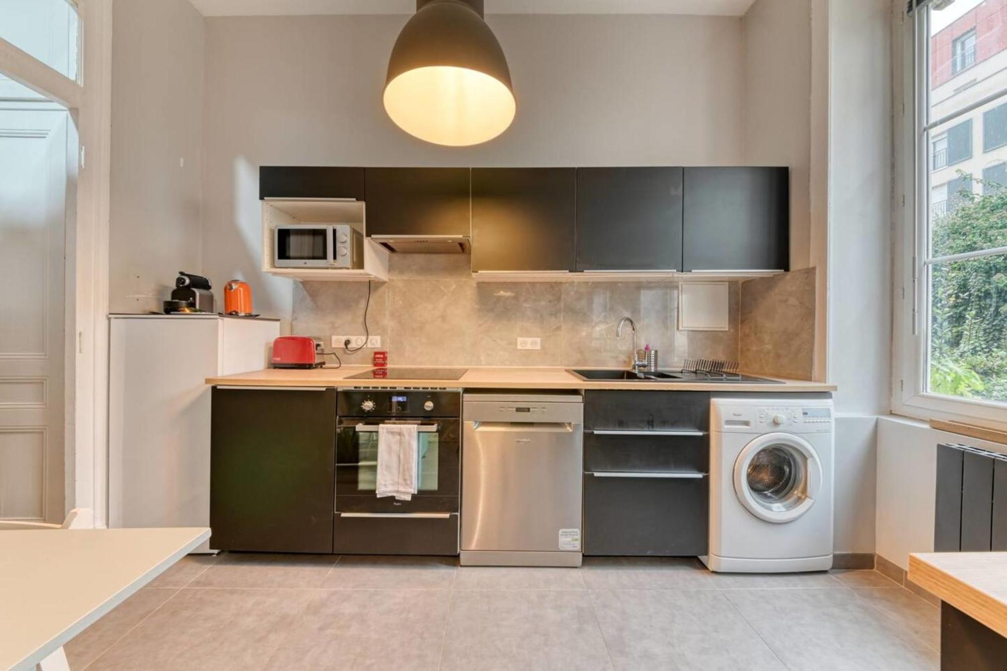 Le Garden City - Bel Appartement Avec Jardin Prive Villeurbanne Exterior foto